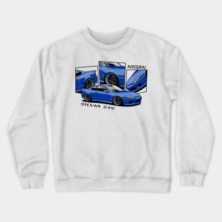 Nissasn Silvia S15, JDM Car Crewneck Sweatshirt